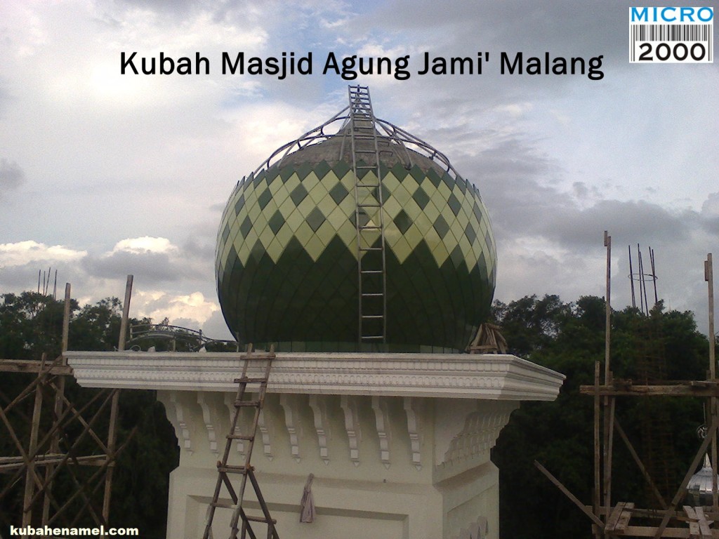 Kubah Masjid Agung Jami' Malang