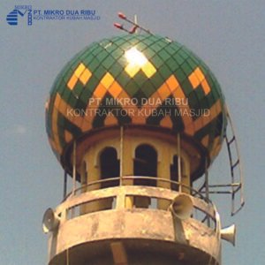 Kubah Masjid "Miftahul Huda" Rangkah Surabaya